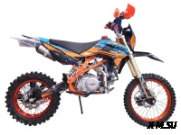 Питбайк KAYO EVOLUTION YX140EM 17/14 KRZ (механ. сцепл., эл. стартер 2022 г.)