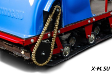 Мотобуксировщик MOTODOG 500 LONG 15 передний привод