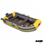 Гребная лодка GAVIAL 260 NT НАВЕСНОЙ ТРАНЕЦ + СЛАНЬ 1,5М