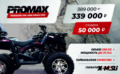 Квадроцикл PROMAX RENEGADE 280 LONG WINCH PRO (2025)