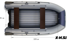 Лодка «ФЛАГМАН – DK 380»